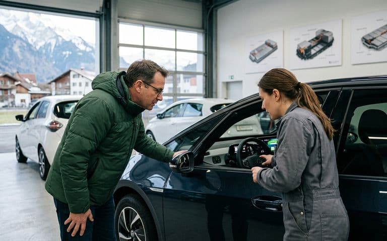 Voiture électrique d’occasion : comment vérifier l’état de la batterie
