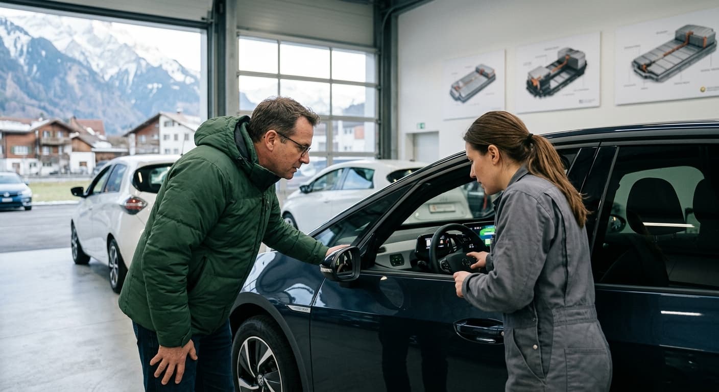 Voiture électrique d’occasion : comment vérifier l’état de la batterie