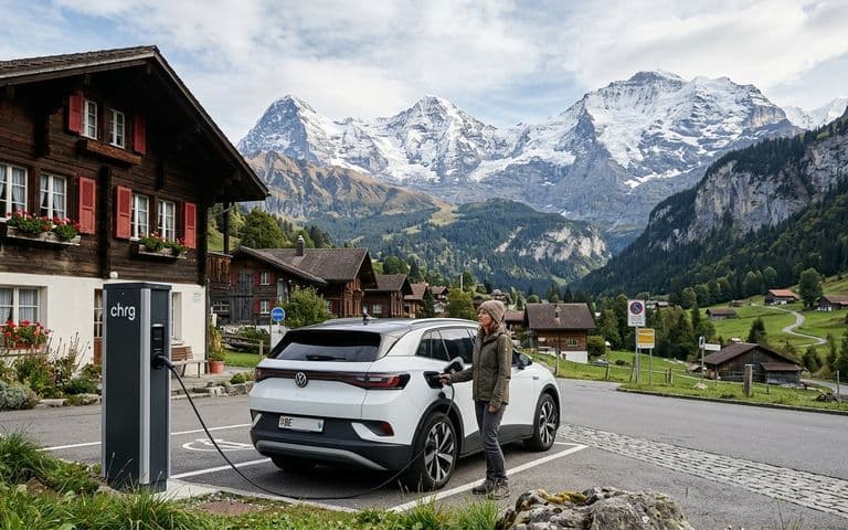 Véhicule électrique en Suisse: aides et fiscalité selon votre canton