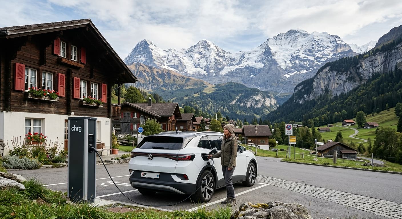 Véhicule électrique en Suisse: aides et fiscalité selon votre canton