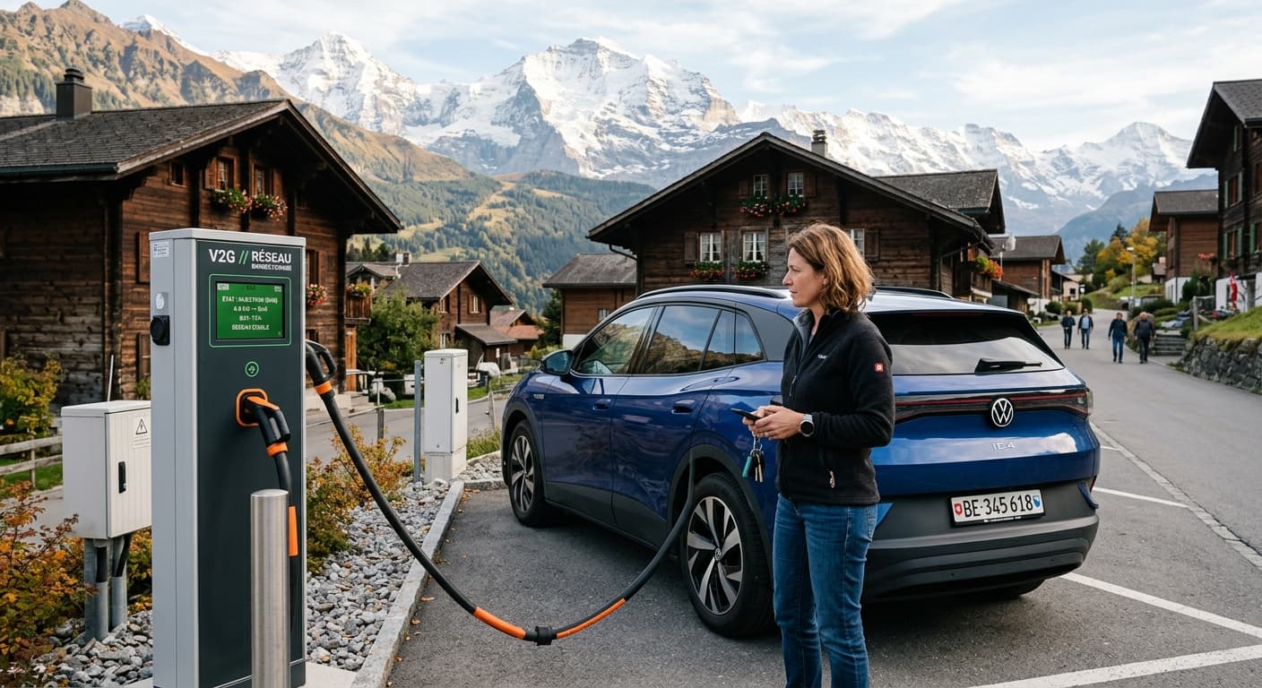 V2G: quand votre voiture électrique devient un maillon du réseau