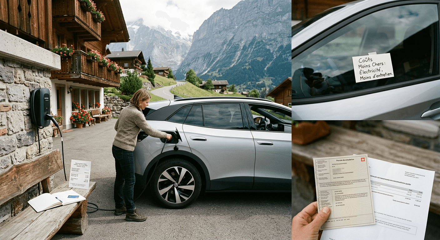 Voiture électrique : ce qui coûte moins cher, ce qui reste à payer